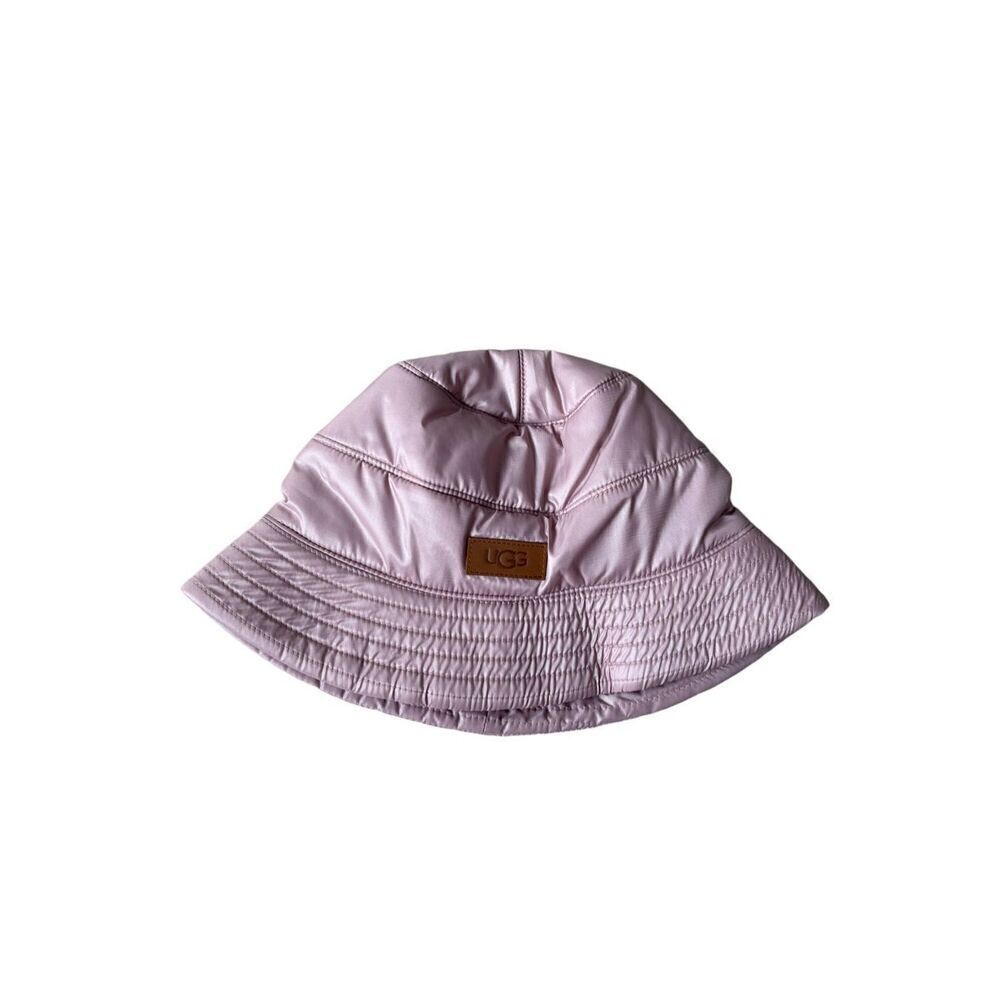 NEW UGG Reversible All Weather Bucket Hat Crystal Pink size S/M